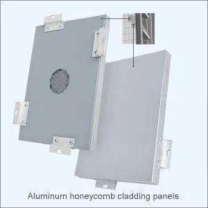 Panoul de placari aluminiu fagure perete
